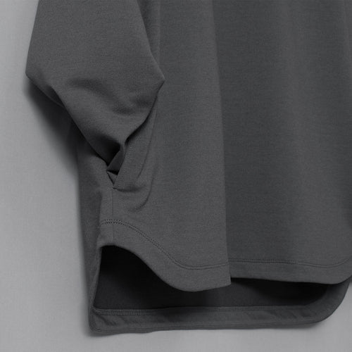 リフレッシュドレスT ロングスリーブ リラックス #CHARCOAL