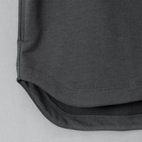 Refresh Dress T L/S Relaxed #CHARCOAL