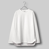 Refresh Dress T L/S Relaxed #WHITE