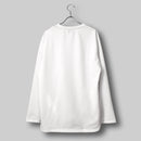 Refresh Dress T L/S Relaxed #WHITE