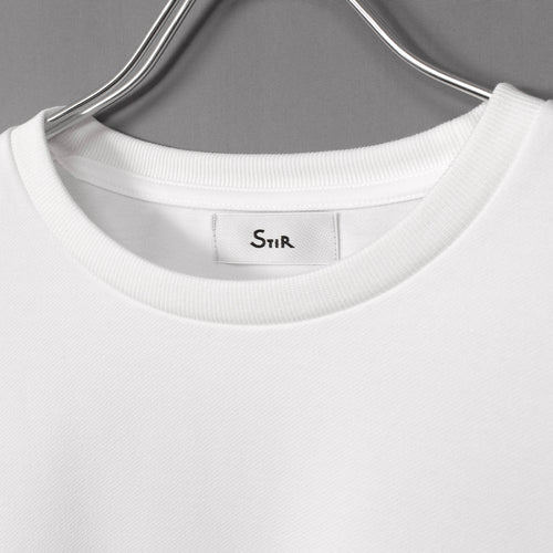 リフレッシュドレスT ロングスリーブ リラックス #WHITE