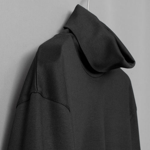 Urban Dress T L/S Turtle Neck Relax #BLACK