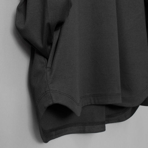 Urban Dress T L/S Turtle Neck Relax #BLACK