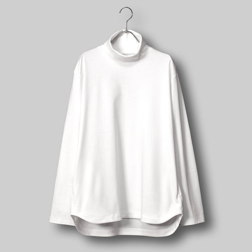 Urban Dress T L/S Turtle Neck Relax #WHITE