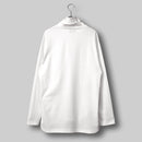 アーバンドレスT ロングスリーブ タートルネック リラックス #WHITE