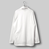 アーバンドレスT ロングスリーブ タートルネック リラックス #WHITE