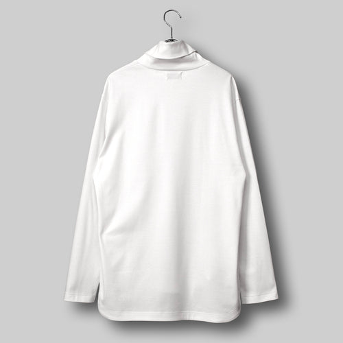 Urban Dress T L/S Turtle Neck Relax #WHITE