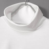 アーバンドレスT ロングスリーブ タートルネック リラックス #WHITE