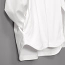 アーバンドレスT ロングスリーブ タートルネック リラックス #WHITE