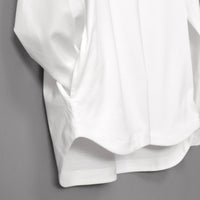 アーバンドレスT ロングスリーブ タートルネック リラックス #WHITE