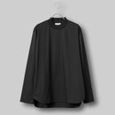 Albini T Smooth L/S Mock Neck Relax #BLACK
