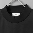 Albini T Smooth L/S Mock Neck Relax #BLACK