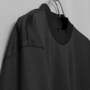 Albini T Smooth L/S Mock Neck Relax #BLACK