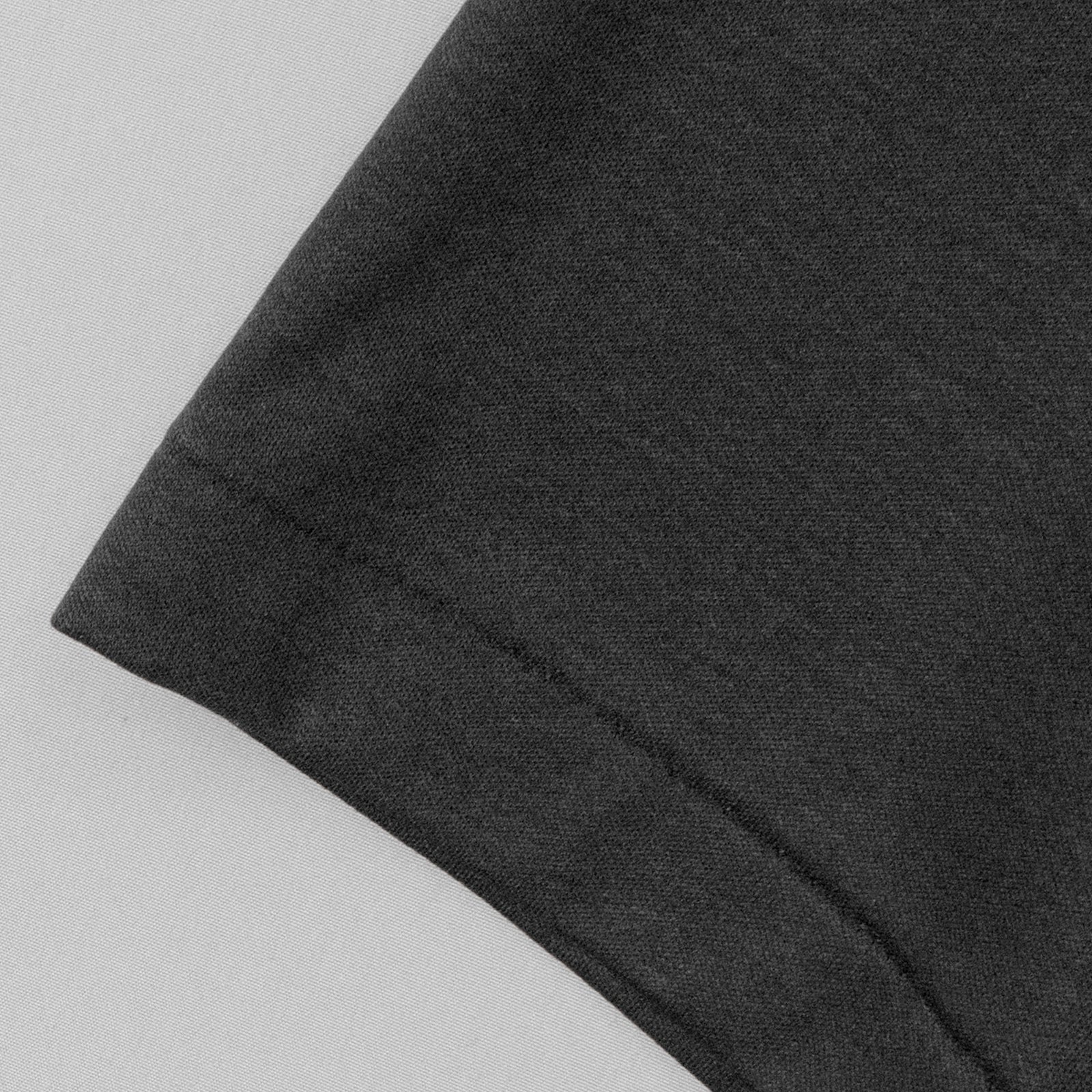 Albini T Smooth L/S Mock Neck Relax #BLACK