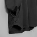 Albini T Smooth L/S Mock Neck Relax #BLACK