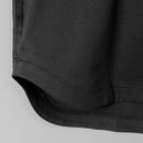 Albini T Smooth L/S Mock Neck Relax #BLACK