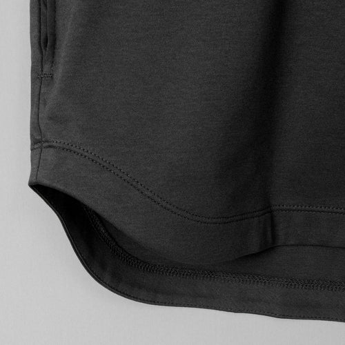 Albini T Smooth L/S Mock Neck Relax #BLACK