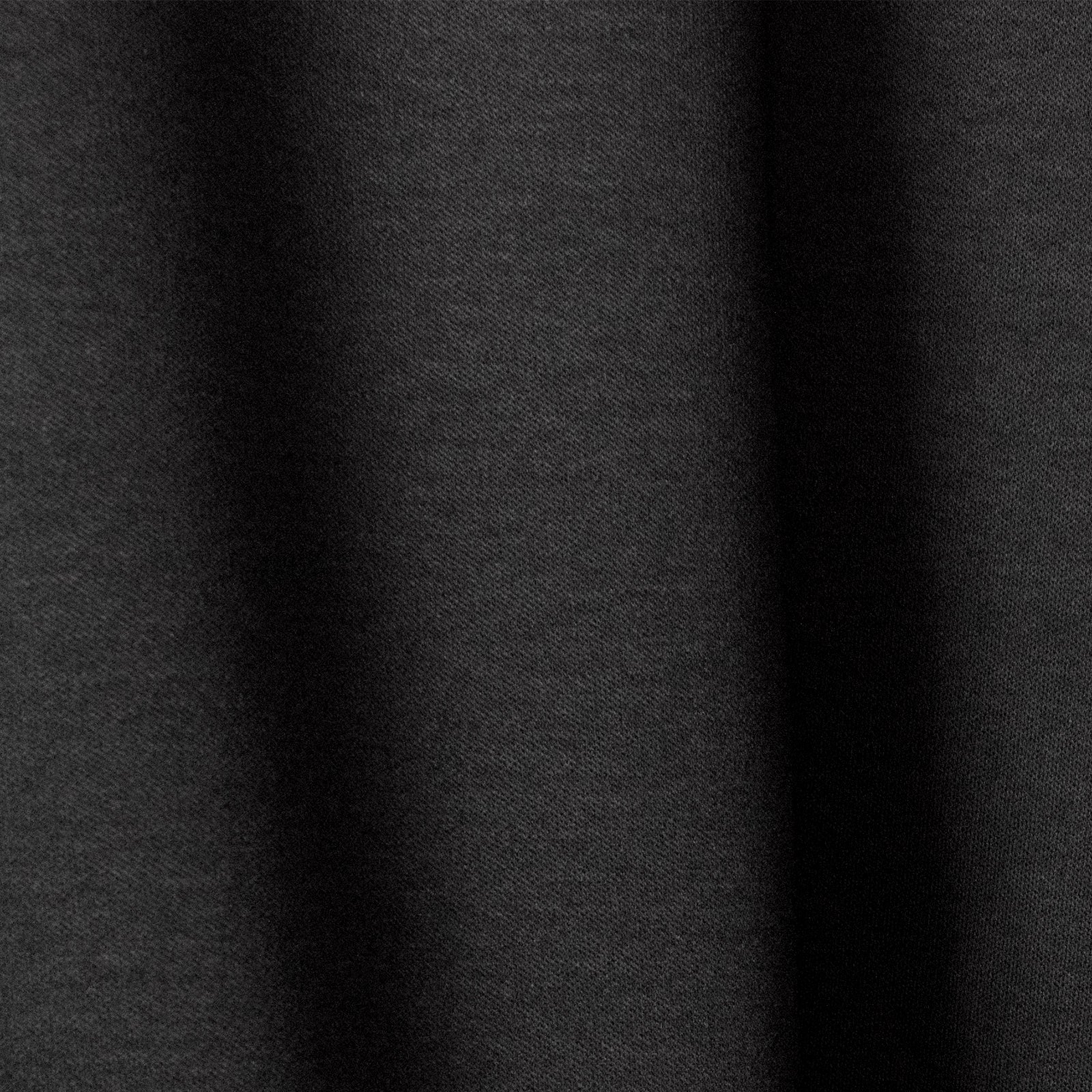 Albini T Smooth L/S Mock Neck Relax #BLACK