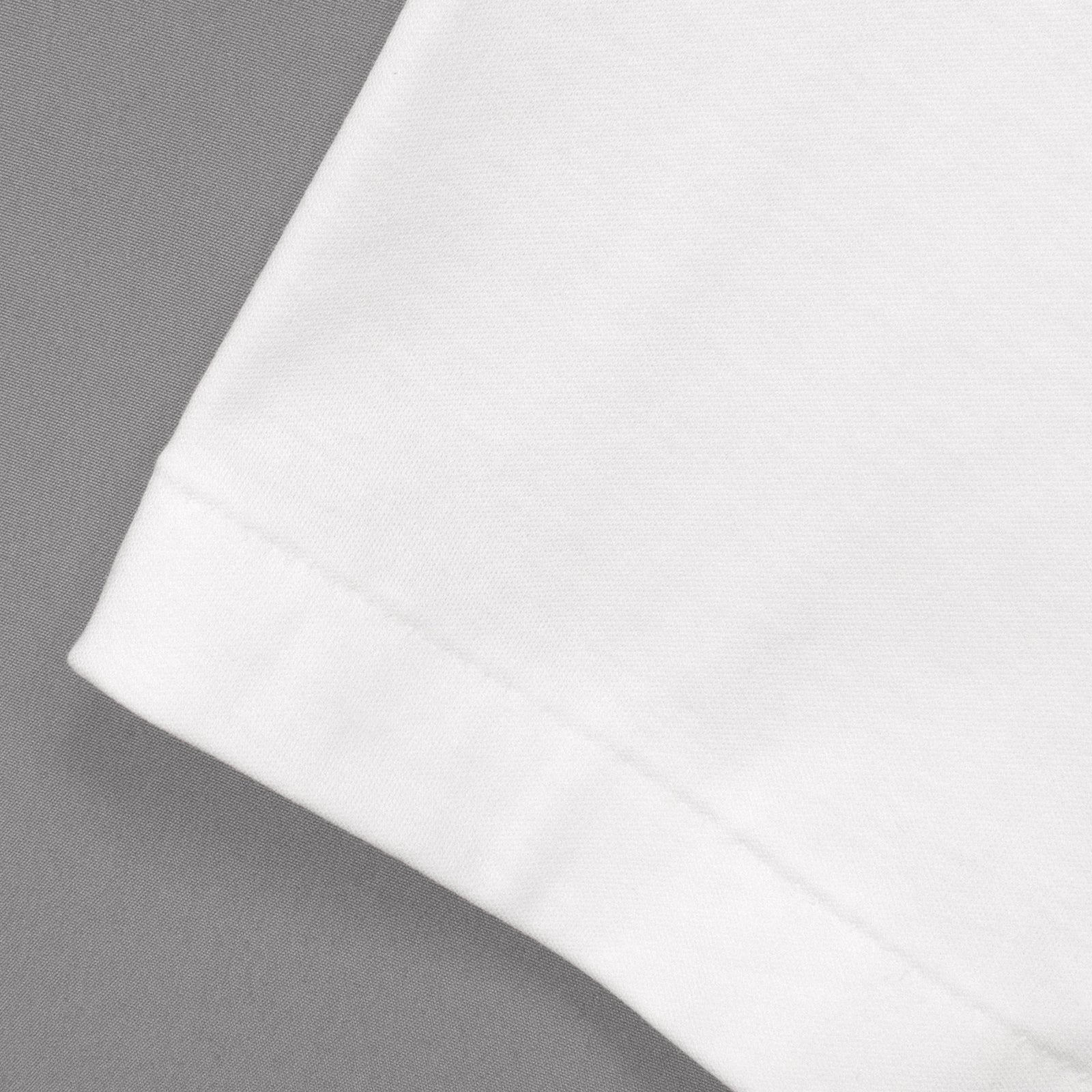 Albini T Smooth L/S Mock Neck Relax #WHITE