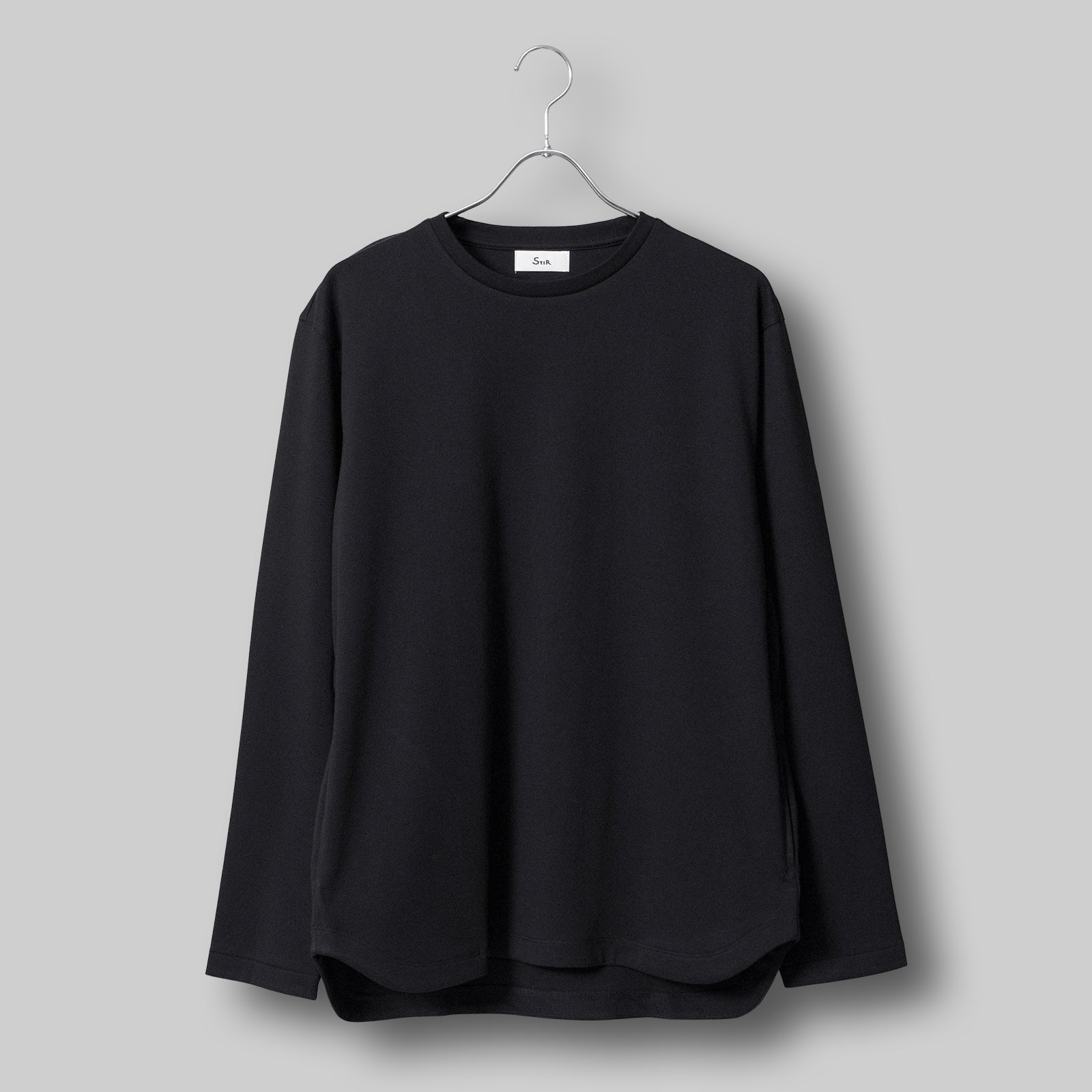 エスペシャリィドレスT ロングスリーブ リラックス / Especially Dress T LS Relax #BLACK