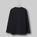 エスペシャリィドレスT ロングスリーブ リラックス / Especially Dress T LS Relax #BLACK