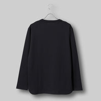 エスペシャリィドレスT ロングスリーブ リラックス / Especially Dress T LS Relax #BLACK