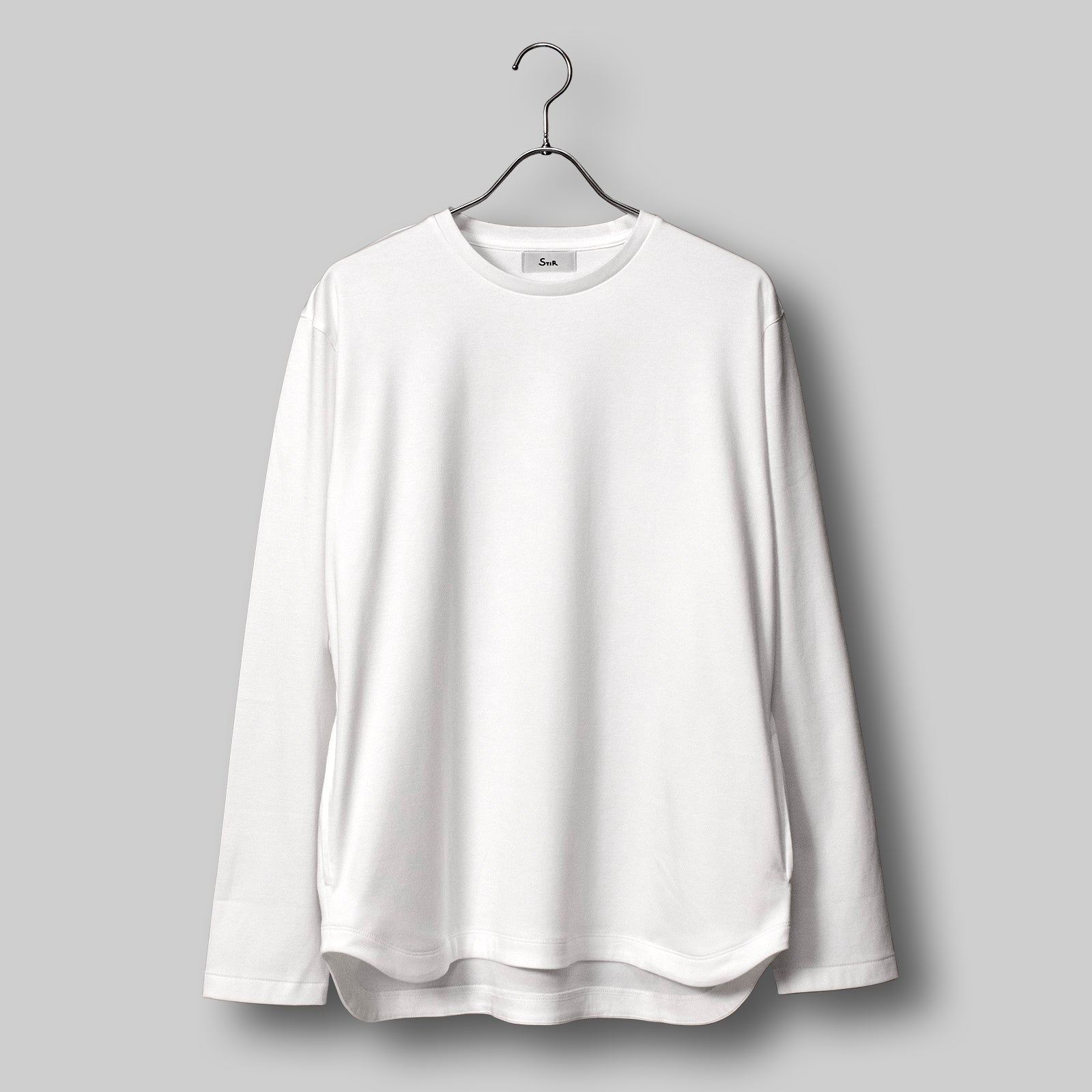 エスペシャリィドレスT ロングスリーブ リラックス / Especially Dress T LS Relax #WHITE
