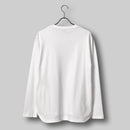 エスペシャリィドレスT ロングスリーブ リラックス / Especially Dress T LS Relax #WHITE