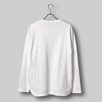 エスペシャリィドレスT ロングスリーブ リラックス / Especially Dress T LS Relax #WHITE