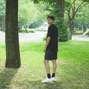 HUMA Pocket T #BLACK