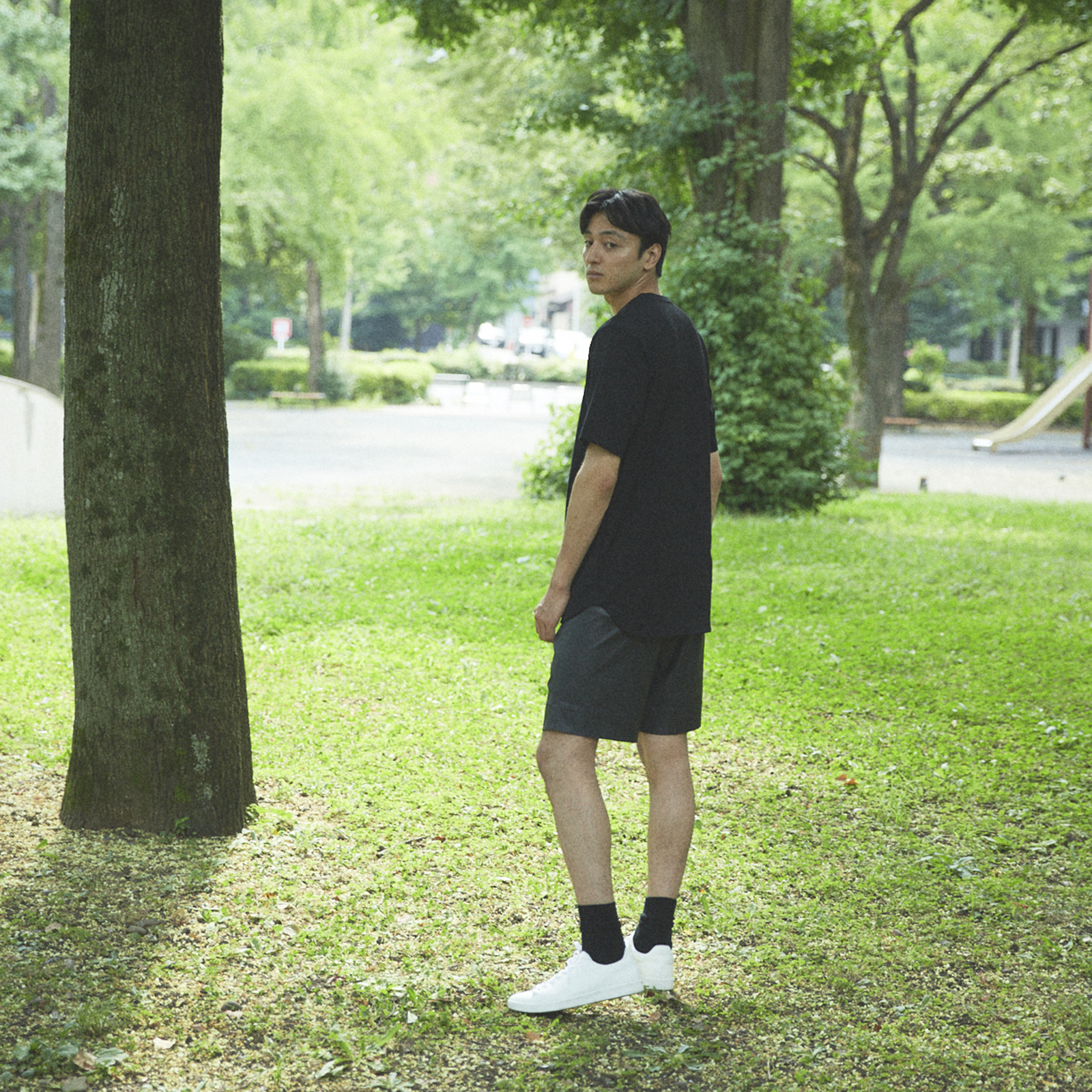 HUMA Pocket T #BLACK