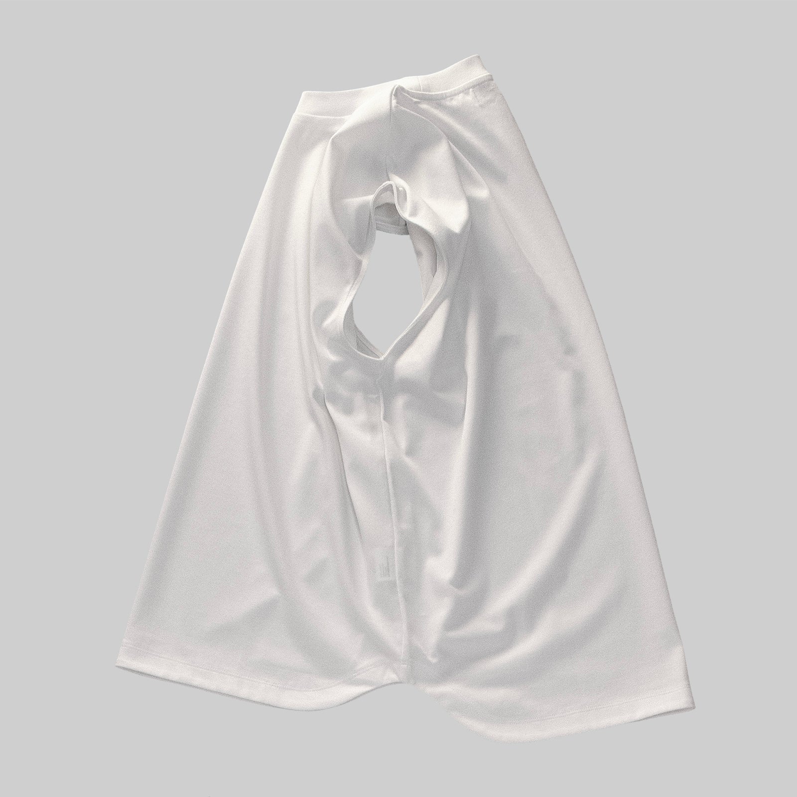 ブリージー ノースリーブドレスシャツ / Breezy Sleeveless Dress Shirt #WHITE
