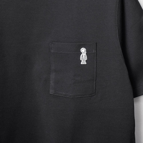 HUMA Pocket T #BLACK