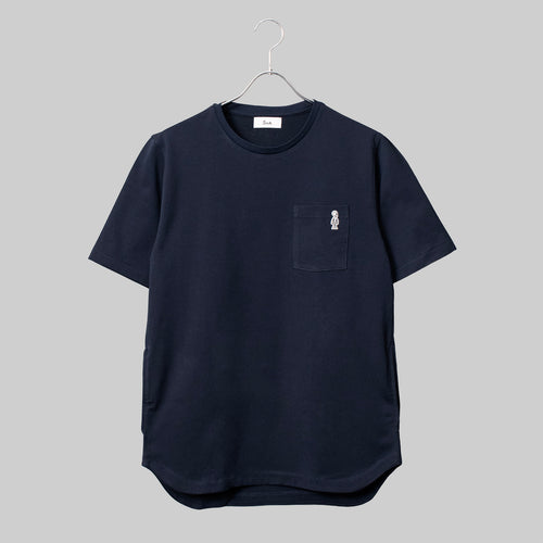 HUMA Pocket T #NAVY