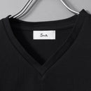 Authentic Dress T V Neck #BLACK