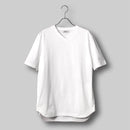 Authentic Dress T V Neck #WHITE