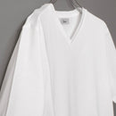 Authentic Dress T V Neck #WHITE
