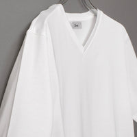 Authentic Dress T V Neck #WHITE