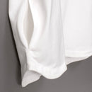 Authentic Dress T V Neck #WHITE