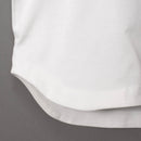 Authentic Dress T V Neck #WHITE