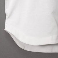 Authentic Dress T V Neck #WHITE