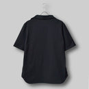 Oblong Collar Dress T Relax #BLACK