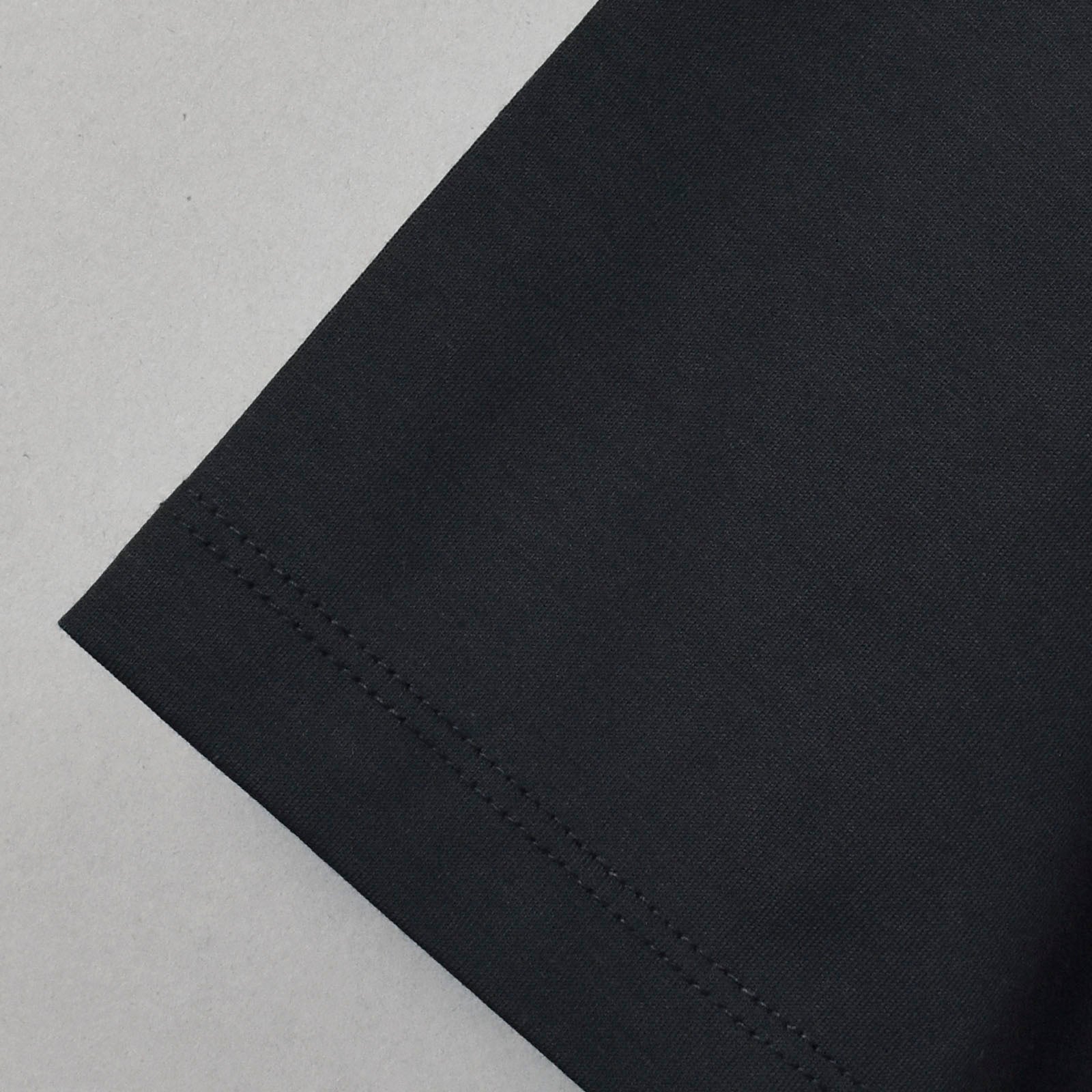Oblong Collar Dress T Relax #BLACK