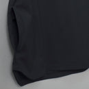 Oblong Collar Dress T Relax #BLACK