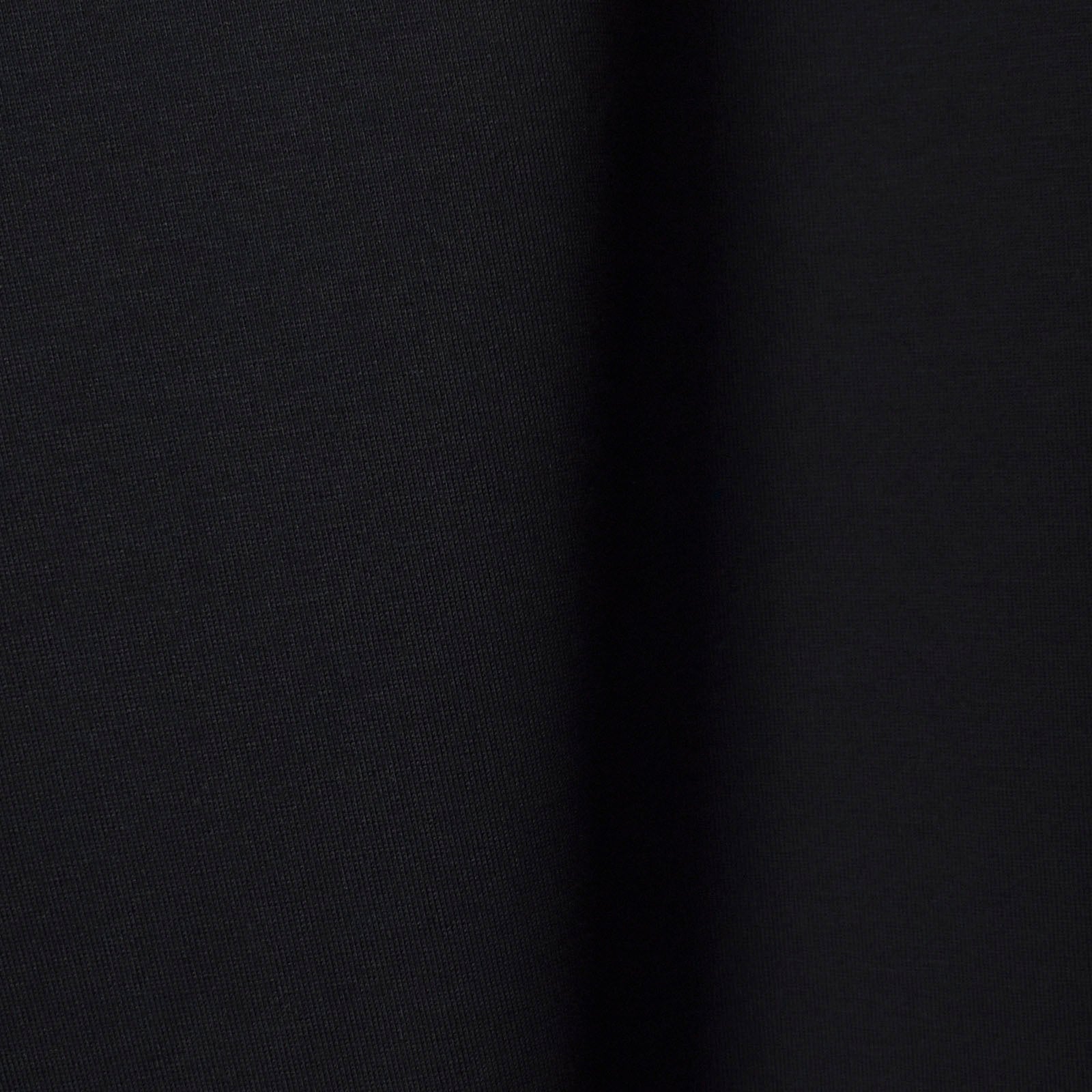 Oblong Collar Dress T Relax #BLACK