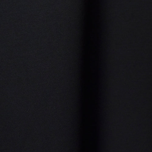 Oblong Collar Dress T Relax #BLACK