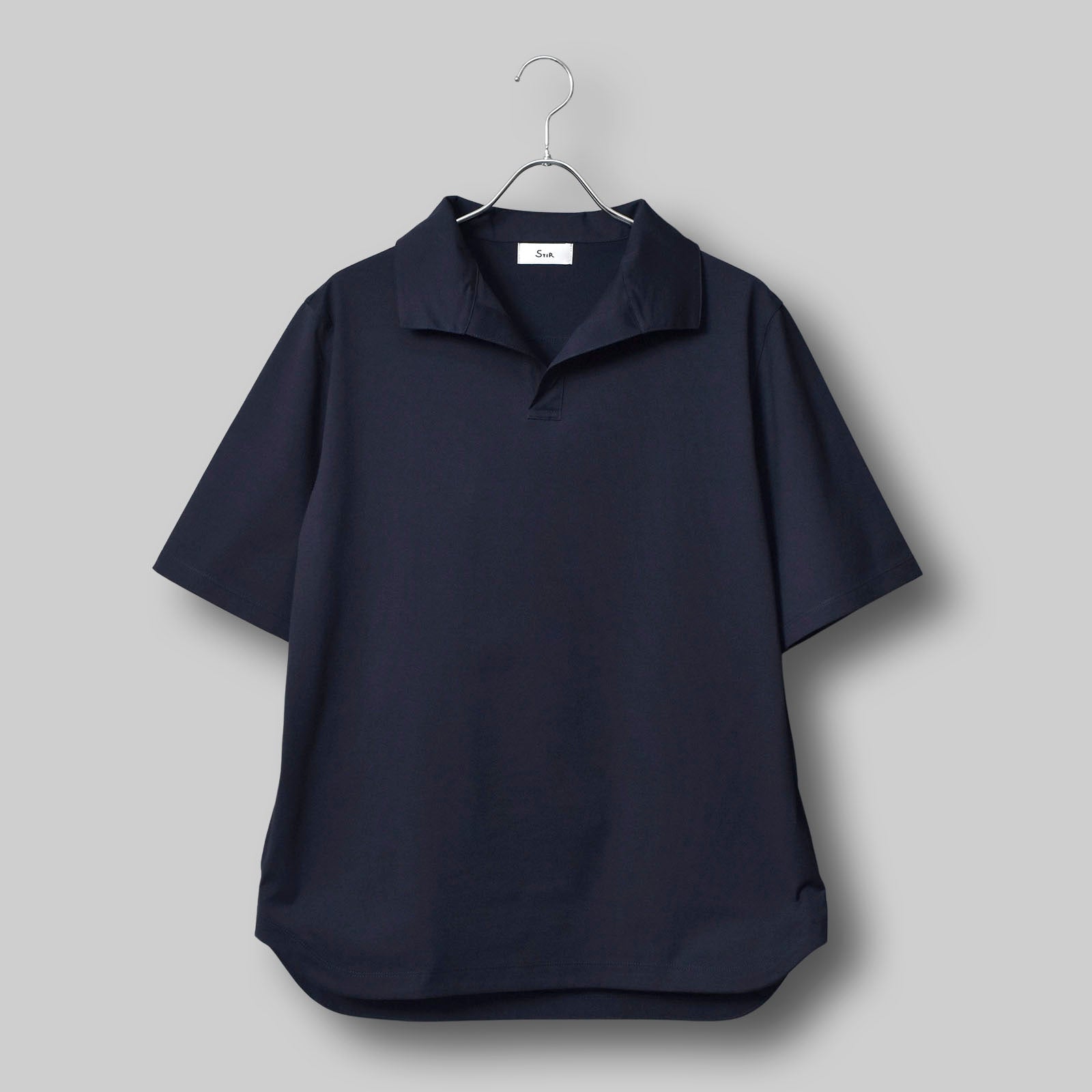 Oblong Collar Dress T Relax #NAVY