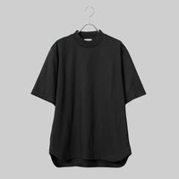 Albini T Smooth Mock Neck Relax #WHITE