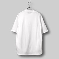 Albini T Smooth Mock Neck Relax #WHITE