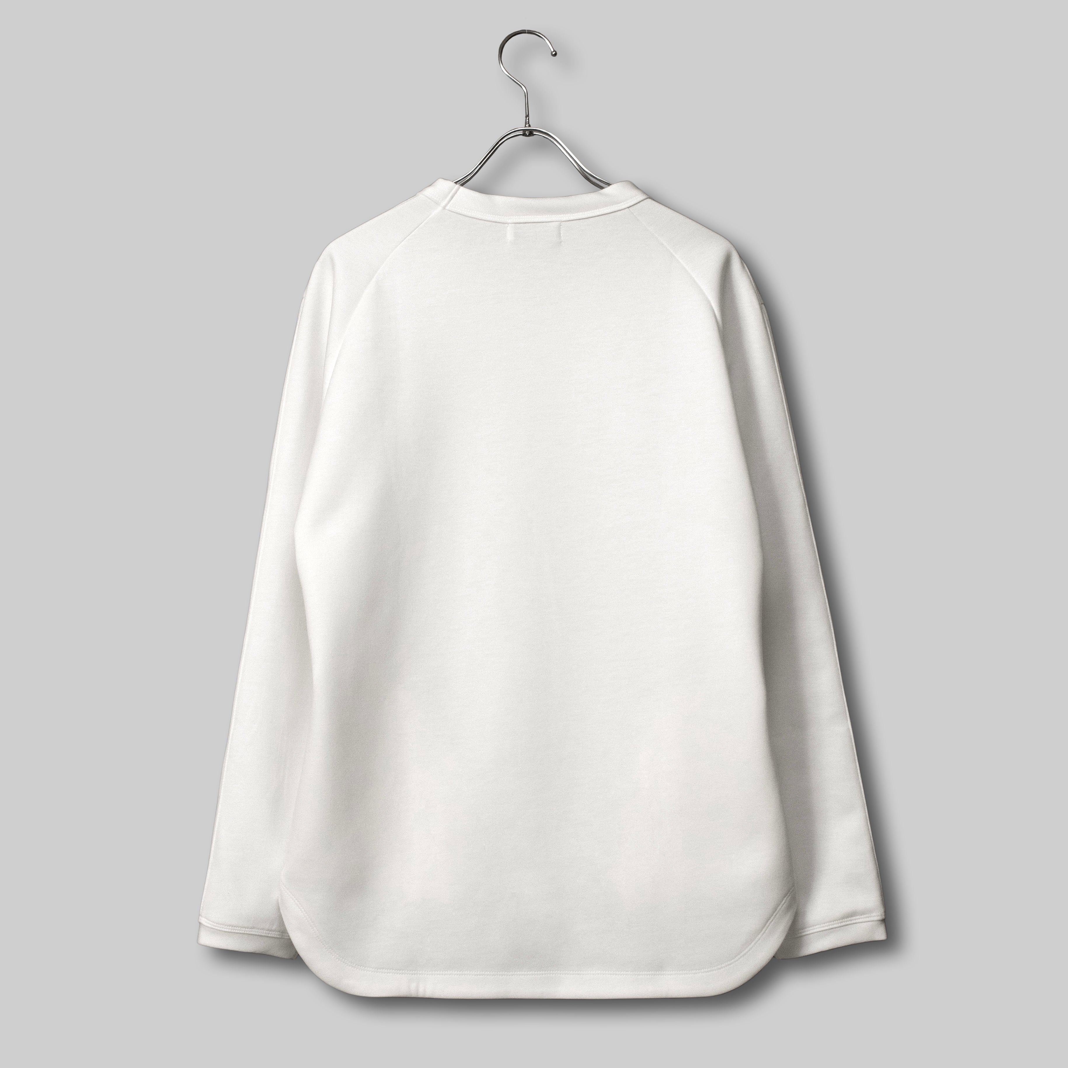 ユースフルドレススウェットシャツ / Useful Dress Sweatshirt #NATURAL WHITE
